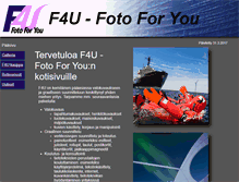 Tablet Screenshot of f4u.fi